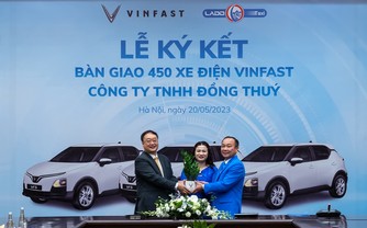 Lado Taxi mua thêm 300 xe VinFast VF5 Plus để mở rộng dịch vụ taxi điện