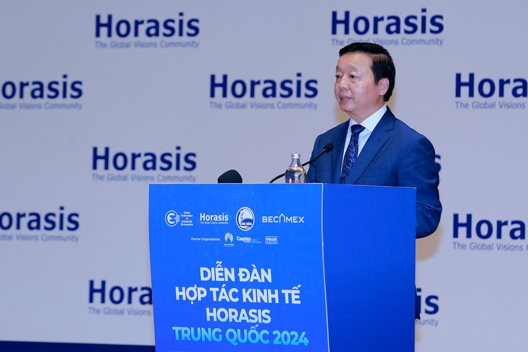 Phó Thủ tướng Chính phủ Trần Hồng Hà phát biểu tại sự kiện. Ảnh: VGP.