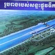 Đồ họa kênh đào Funan Techo của Campuchia. Ảnh: Phnom Penh Post