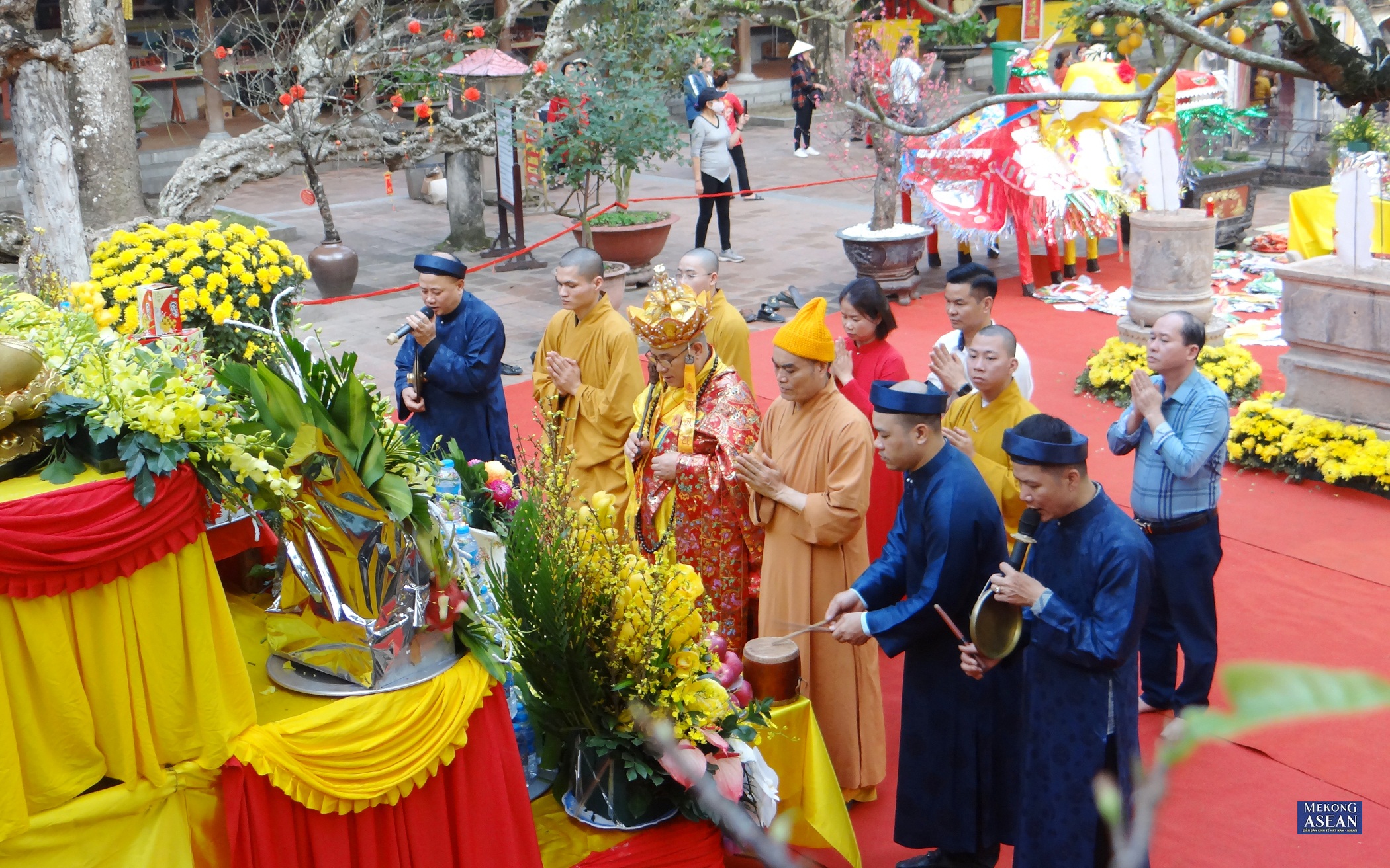 Độc đáo lễ đàn Mông Sơn thí thực tại chùa Côn Sơn Hải Dương