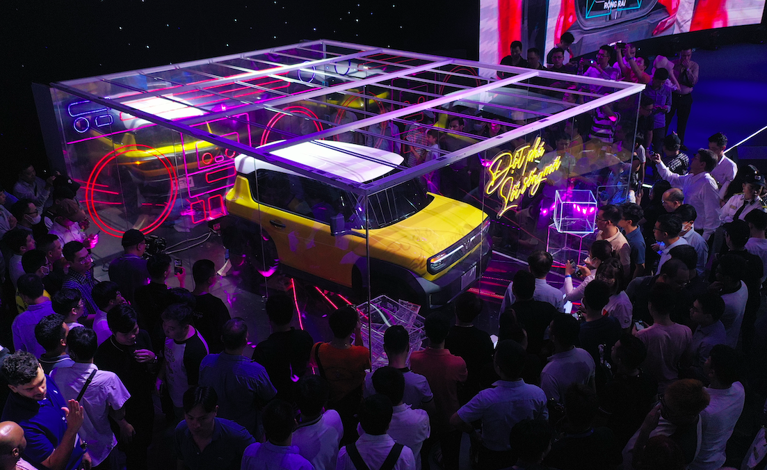 Các mẫu xe Vinfast hội tụ tại triển lãm xe điện đầu tiên ở Việt Nam