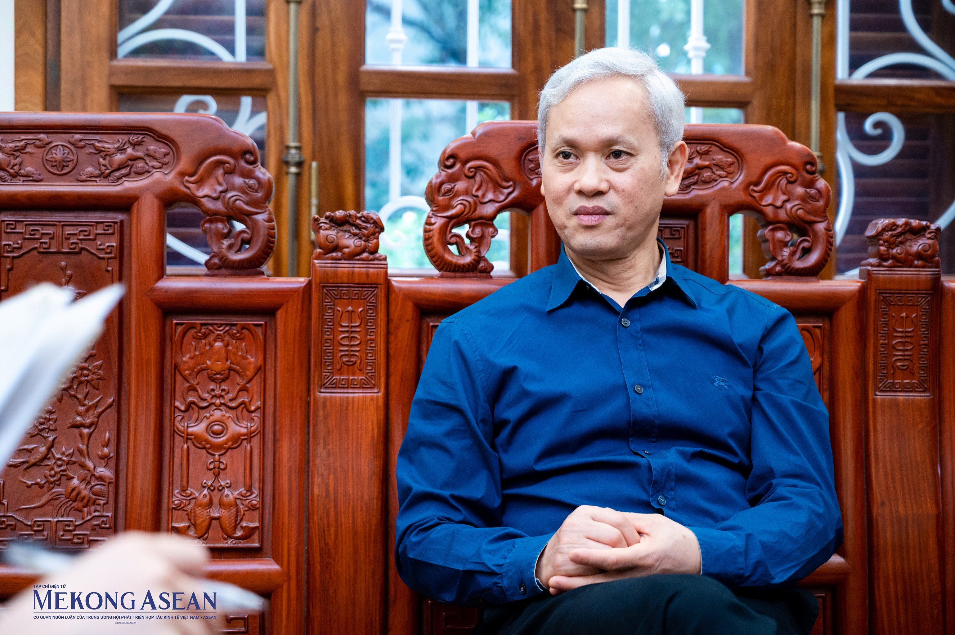 TS. Nguyễn Bích Lâm, Nguyên Tổng cục trưởng Tổng cục Thống kê - Ảnh: Quách Sơn