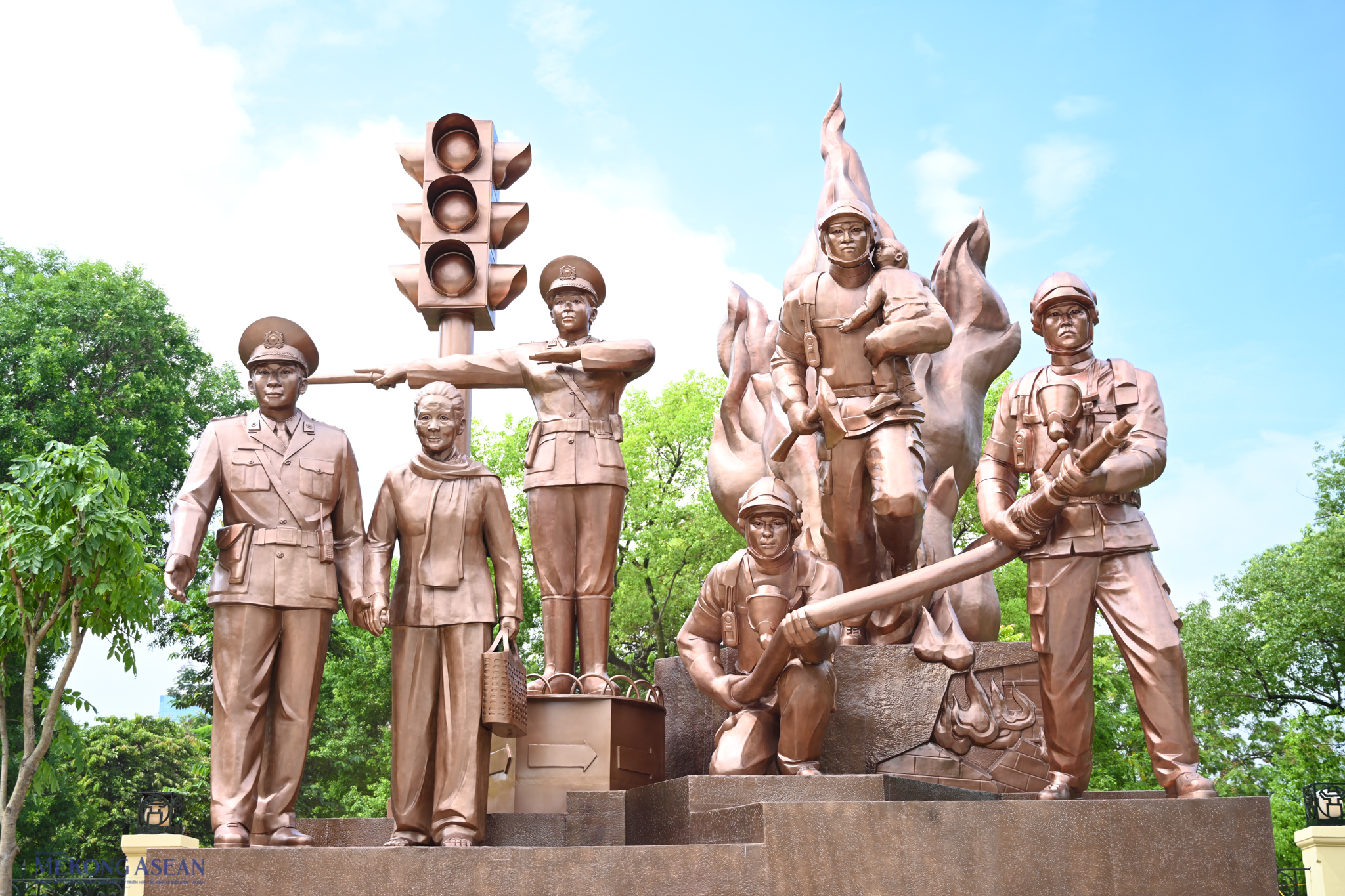 Hà Nội sắp ra mắt cụm tượng đài về lực lượng cảnh sát 