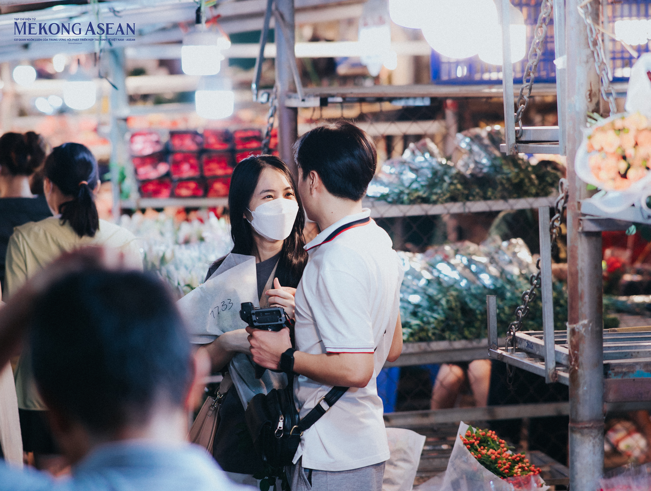 Chợ Hoa Quảng Bá - 236 Âu Cơ, Quảng An, Tây Hồ, Hà Nội.