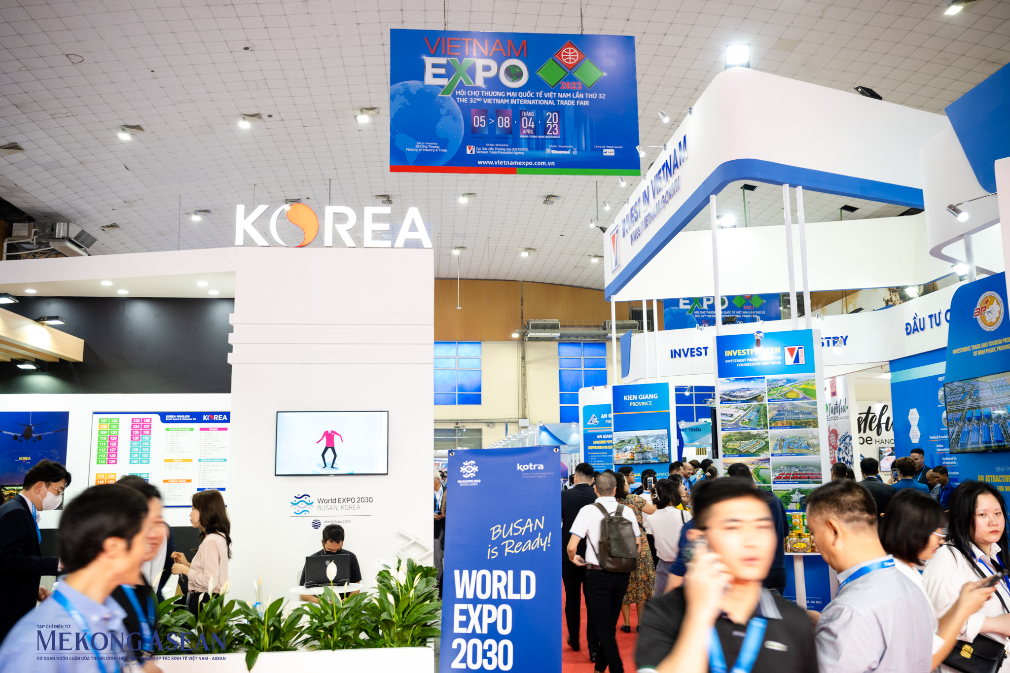 Vietnam Expo 2023 thu hút doanh nghiệp từ 16 quốc gia và vùng lãnh thổ