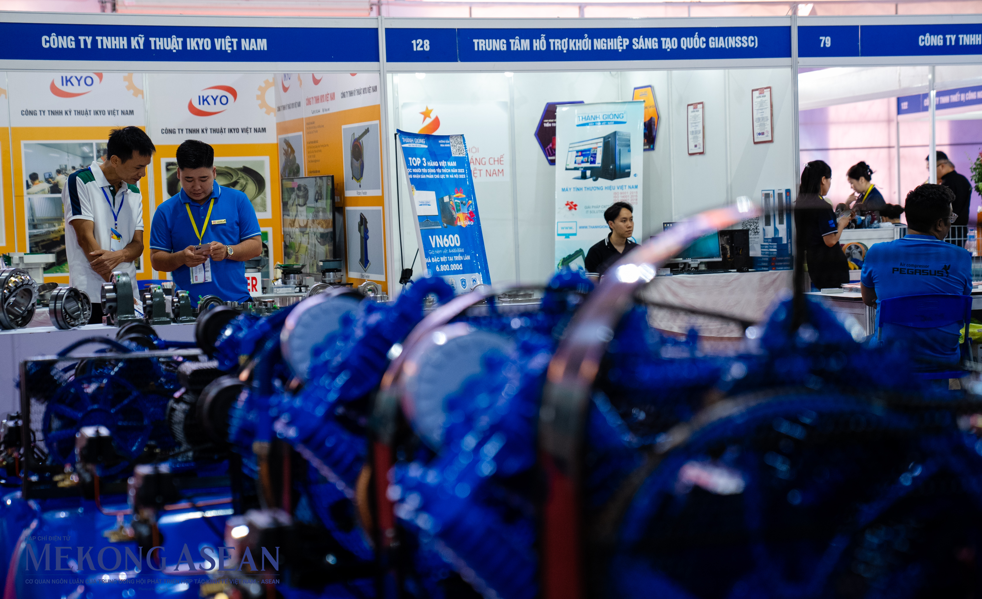 Trải nghiệm tiện ích cơ khí tại Hội chợ Quốc tế Hàng công nghiệp Việt Nam 2023