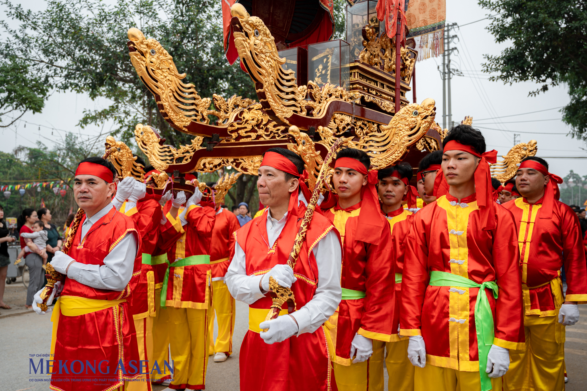 Hà Nội: Giữ 'nếp làng' lễ hội truyền thống đình làng Hậu Ái