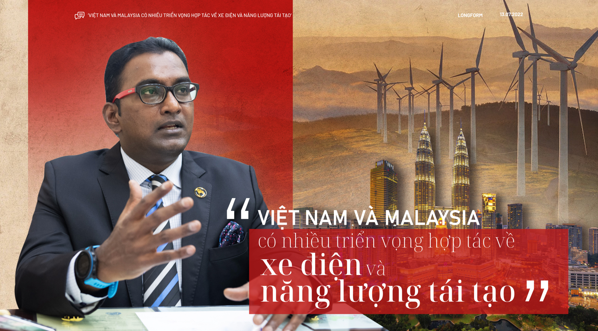 ‘Việt Nam và Malaysia có nhiều triển vọng hợp tác về xe điện và năng lượng tái tạo’