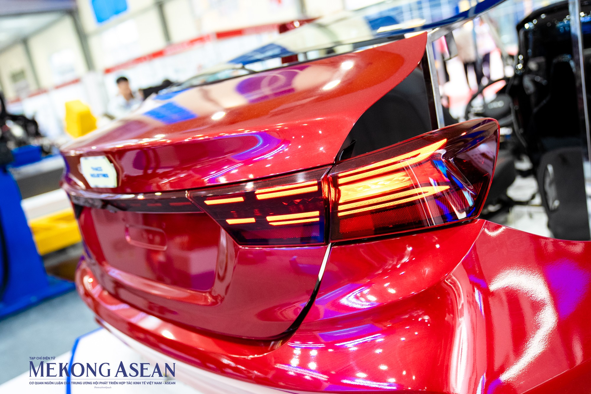 Mẫu xe dòng sedan KIA K3 gây ấn tượng tại Việt Nam với bề ngoài bắt mắt. ảnh 12