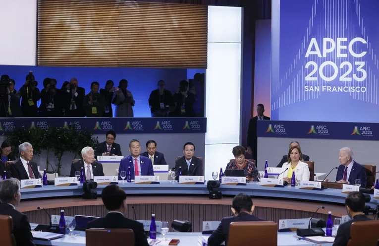 Toàn cảnh hội nghị các Nhà Lãnh đạo các Nền Kinh tế APEC lần thứ 30. Ảnh: TTXVN ảnh 1