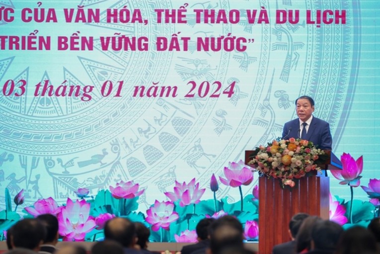 Bộ trưởng Bộ Văn hóa Thể thao và Du lịch Nguyễn Văn Hùng. Ảnh: VGP.