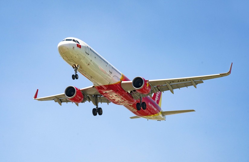 Vietjet Air lỗ hơn 767 tỷ đồng trong quý 3/2022. Ảnh Vietjetair