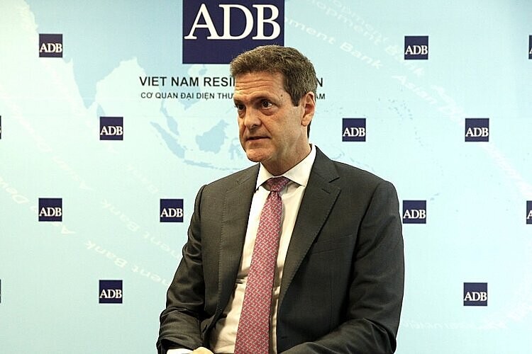 Ông Andrew Jeffries, Giám đốc Quốc gia Ngân hàng Phát triển châu Á (ADB) tại Việt Nam.
