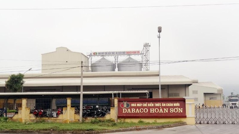 Nhà máy chế biến thức ăn chăn nuôi của Dabaco.