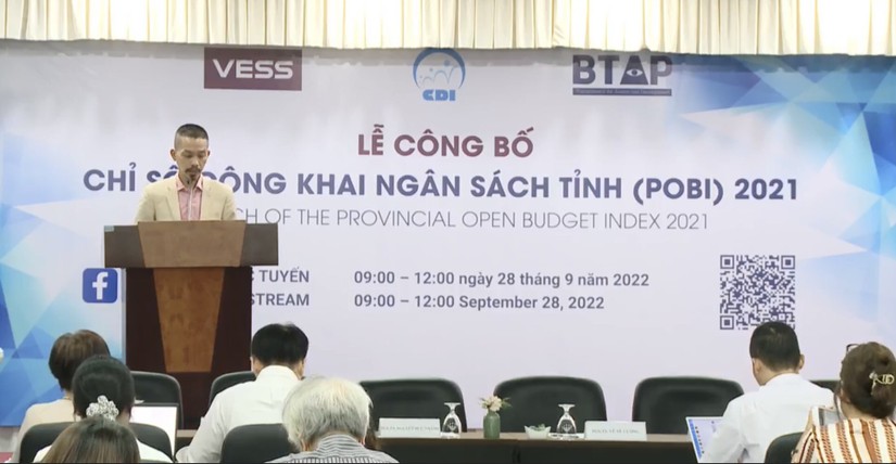 Bà Rịa-Vũng Tàu đứng đầu về khảo sát chỉ số công khai ngân sách tỉnh 2021