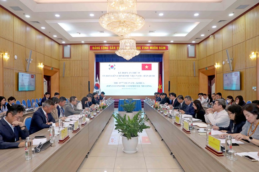 Kỳ họp Ủy ban liên Chính phủ hợp tác kinh tế và khoa học kỹ thuật Việt Nam - Hàn Quốc lần thứ 19.