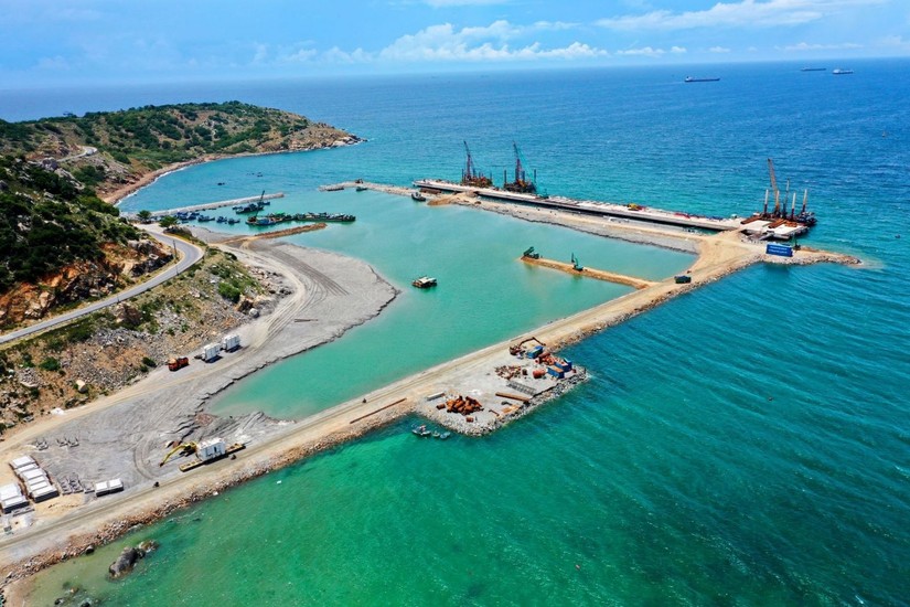 Dự án Cảng biển tổng hợp Cà Ná là một trong những trọng điểm quan trọng của tỉnh Ninh Thuận. Nguồn: VCCI.