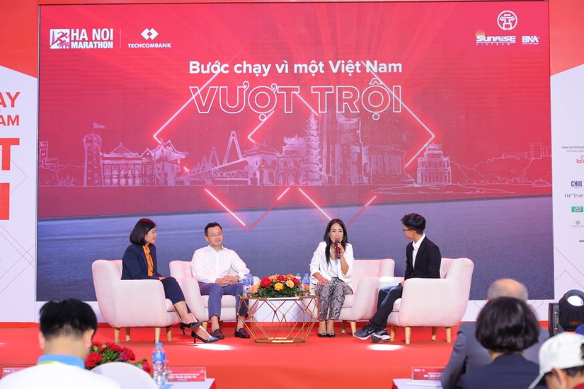 Họp báo sự kiện Hà Nội Marathon Techcombank 2023
