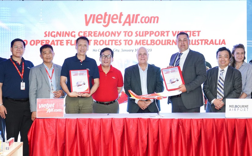 Vietjet công bố khai thác các đường bay kết nối Việt Nam – Úc.