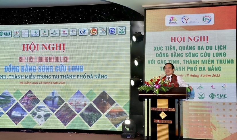 Phó Cục trưởng Cục Du lịch Quốc gia Việt Nam Hà Văn Siêu khai mạc hội nghị. Ảnh: Cục Du lịch Quốc gia Việt Nam