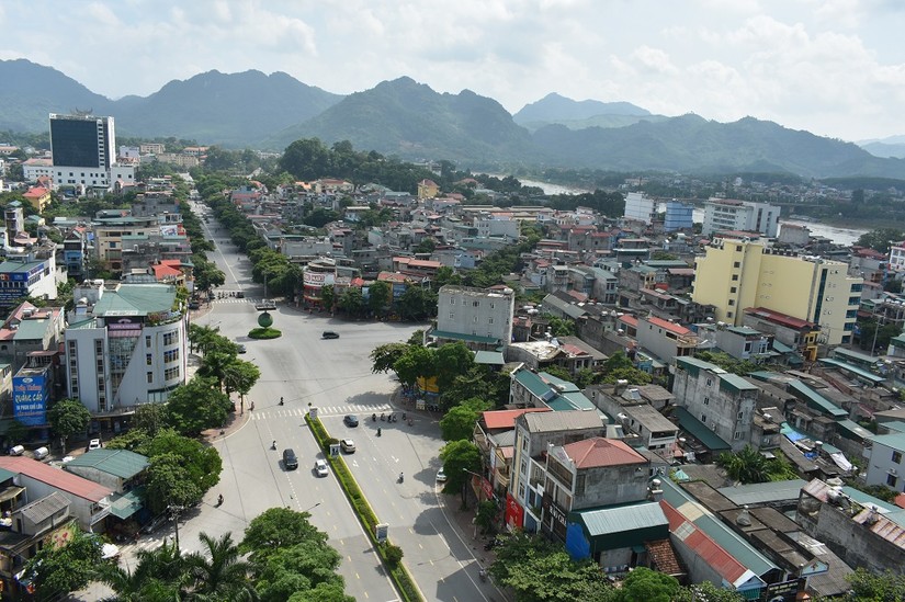 Một góc thành phố Tuyên Quang. Ảnh: Tuyenquang.gov