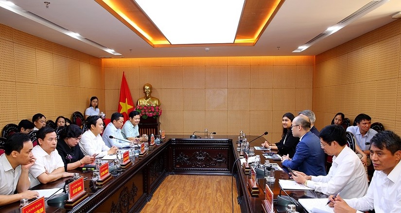 Tập đoàn Wartsila làm việc với lãnh đạo UBND tỉnh Ninh Bình