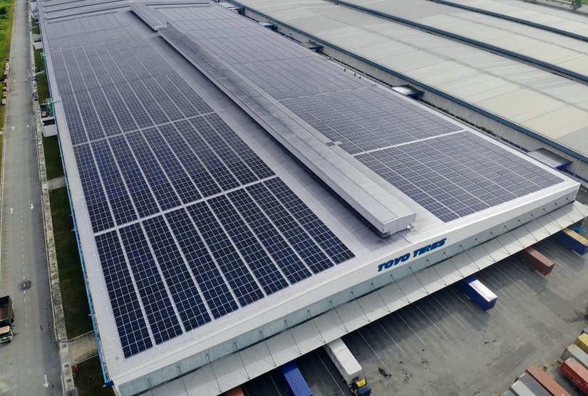 Dự án quang điện mặt trời trên mái nhà máy Toyo Tires do Solarvest thực hiện tại Malaysia