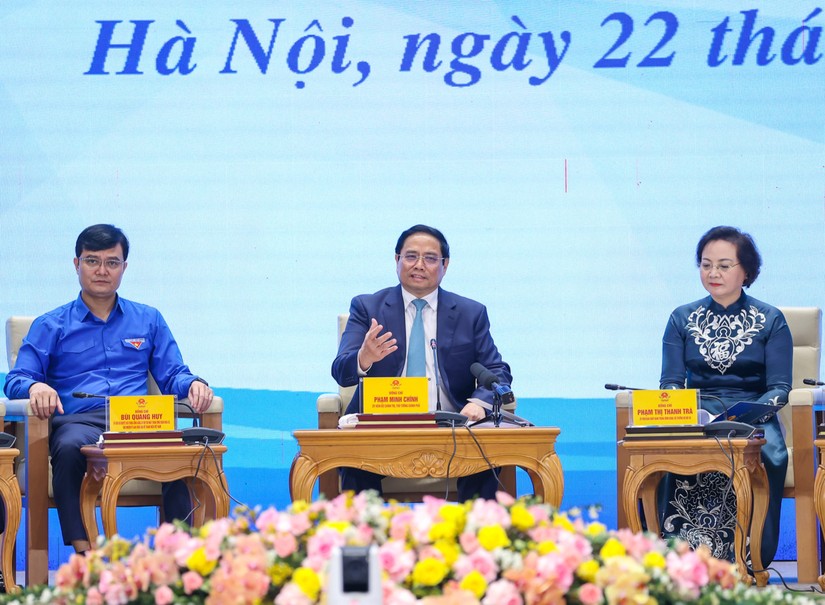 Thủ tướng Chính phủ Phạm Minh Chính nhấn mạnh yêu cầu "an cư lạc nghiệp", khẳng định nhà ở là rất quan trọng với mỗi người. Ảnh: VGP