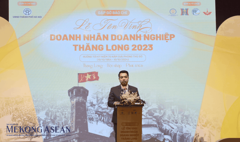 Sự kiện tôn vinh "Doanh nhân, doanh nghiệp Thăng Long 2023" dự kiến diễn ra vào tối 25/12/2023 tại Nhà hát lớn Hà Nội. Ảnh: Anh Thư