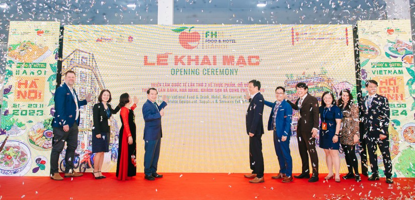 Triển lãm Food & Hotel Hanoi 2023 đã khai mạc tại Hà Nội. Ảnh: BTC