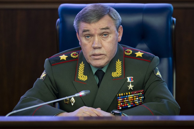 Tổng tham mưu trưởng Lực lượng Vũ trang Nga Valery Gerasimov được bổ nhiệm trở thành chỉ huy mới của chiến dịch quân sự đặc biệt ở Ukraine. Ảnh: AP
