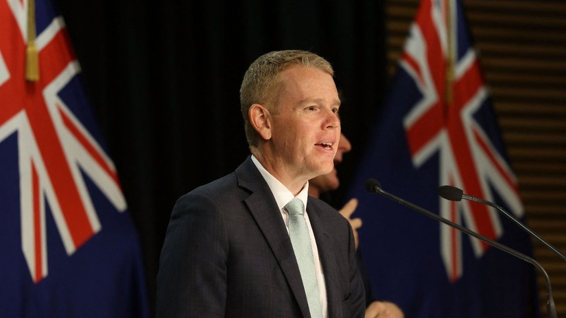 Tân Thủ tướng New Zealand Chris Hipkins. Ảnh: AFP