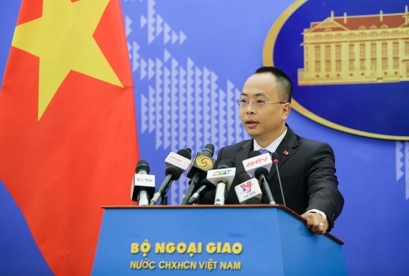 Phó phát ngôn Bộ Ngoại giao Đoàn Khắc Việt. Ảnh: BNG
