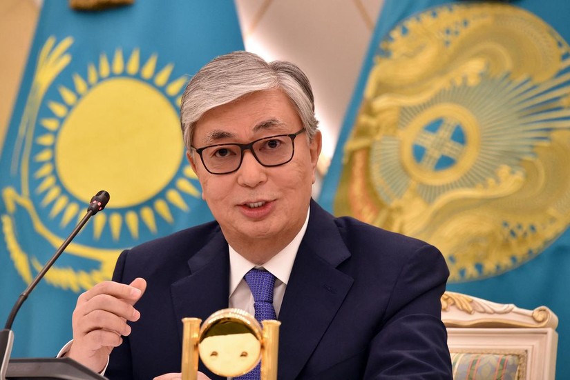 Tổng thống Kazakhstan Kassym-Jomart Tokayev. Ảnh: AFP