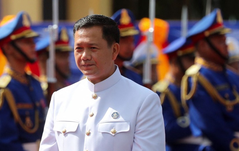 Tân Thủ tướng Campuchia Hun Manet. Ảnh: Reuters