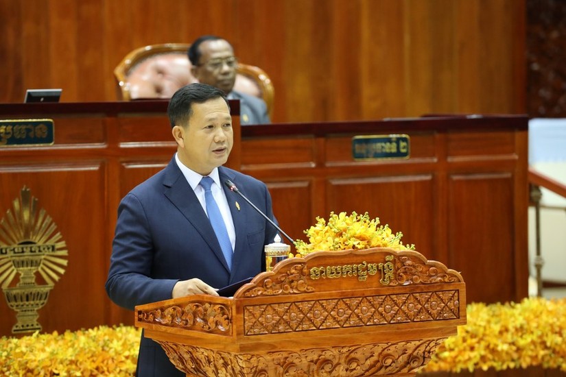 Tân Thủ tướng Campuchia Hun Manet. Ảnh: AKP