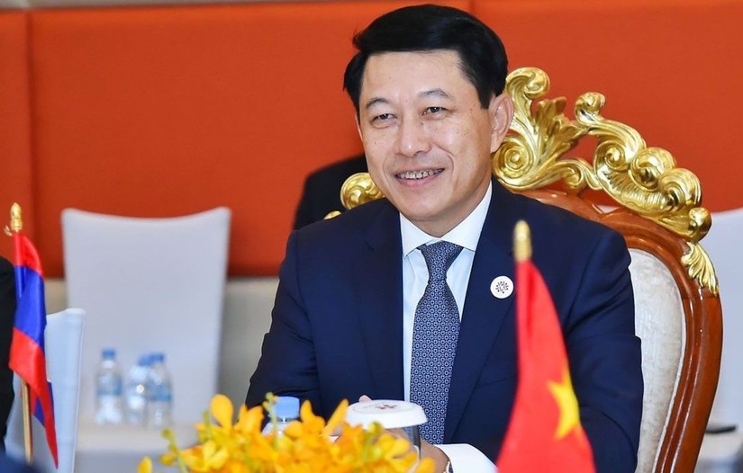  Phó Thủ tướng, Bộ trưởng Ngoại giao Lào Saleumxay Kommasith. Ảnh: Báo Thế giới và Việt Nam