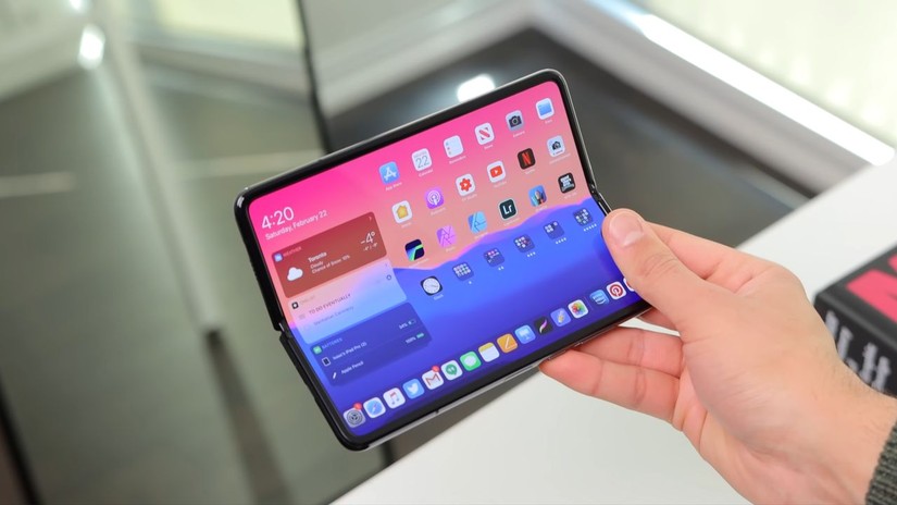 iPad màn hình gập đầu tiên của Apple sẽ ra mắt vào năm 2024