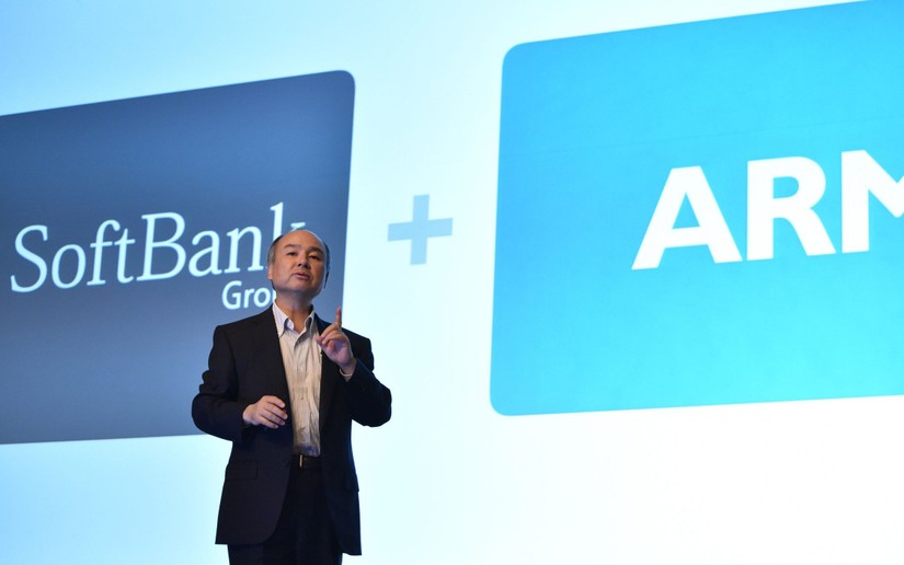 SoftBank đàm phán mua lại 25% cổ phần tại hãng thiết kế chip bán dẫn Arm của Anh.
