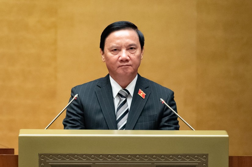 Phó Chủ tịch Quốc hội Nguyễn Khắc Định. Ảnh: CTTĐT Quốc hội