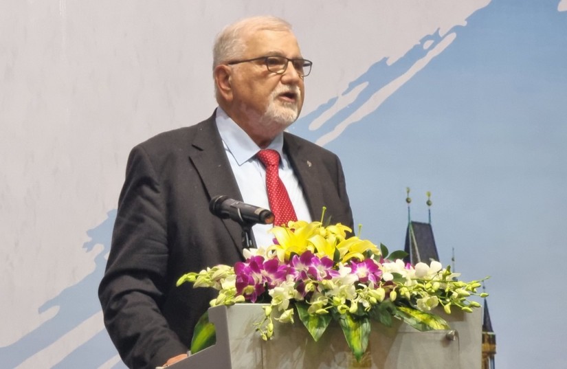 Ông Jaroslav Hanák, Chủ tịch Liên đoàn công nghiệp CH Séc tại Việt Nam và Malaysia. Ảnh: Anh Thư