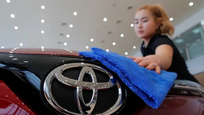 Toyota tuyên bố rời thị trường Nga do các khó khăn trong việc cung cấp phụ tùng và linh kiện. Ảnh: Reuters