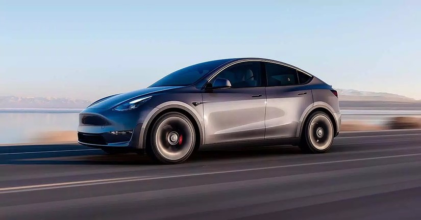 Mẫu Model Y của Tesla đứng thứ 6 trong top 10 xe ô tô bán chạy nhất tại Mỹ năm 2022. Ảnh: Tesla