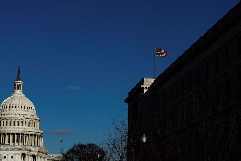 Tòa nhà văn phòng Cannon House trên Đồi Capitol ở Washington, Mỹ. Ảnh: Reuters
