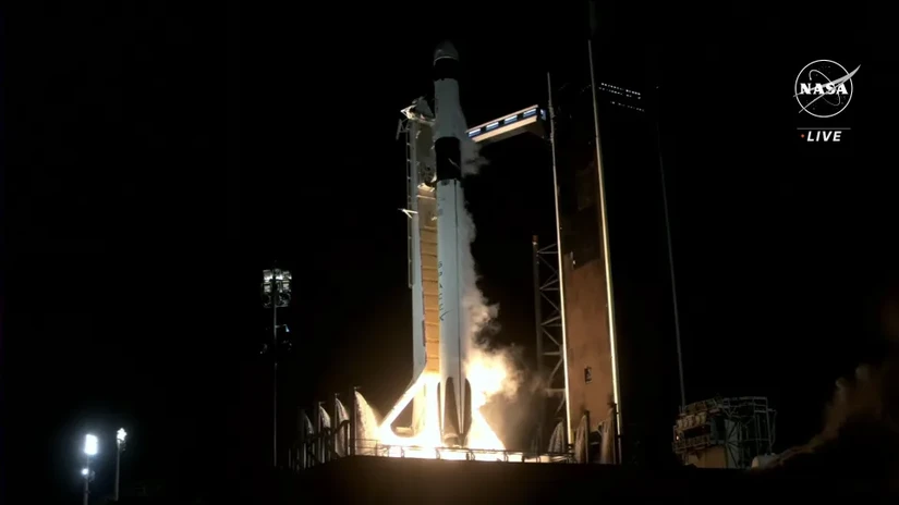 Sứ mệnh Crew-7 tới Trạm Vũ trụ Quốc tế (ISS) khởi hành từ Trung tâm Vũ trụ Kennedy tại Florida, Mỹ. Ảnh: NASA