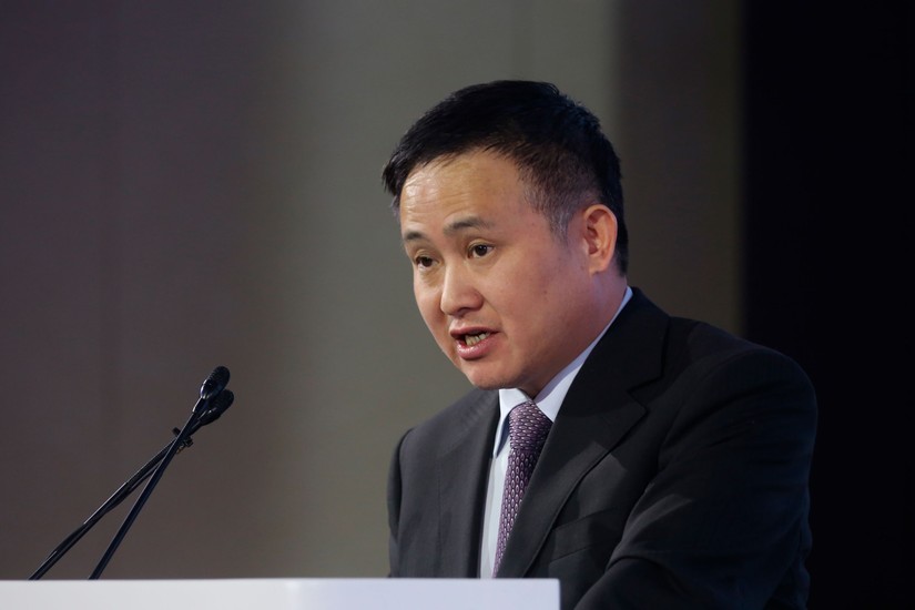 Thống đốc Ngân hàng Nhân dân Trung Quốc Pan Gongsheng. Ảnh: AP