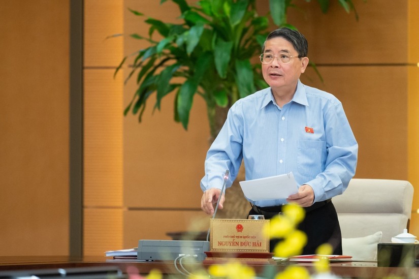 Phó Chủ tịch Quốc hội Nguyễn Đức Hải: Sẽ trình Quốc hội bổ sung vốn điều lệ cho Agribank - Ảnh: quochoi.vn