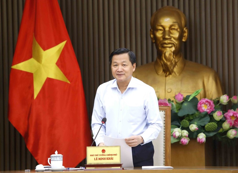 Phó Thủ tướng Chính phủ đã chủ trì cuộc họp rà soát Thông tư số 06/2023/TT-NHNN ngày 28/6/2023 và Thông tư số 03/2023/TT-NHNN ngày 17/4/2023 của Ngân hàng Nhà nước Việt Nam. Ảnh VGP