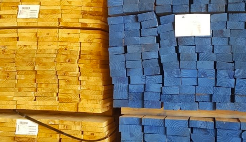 Gỗ nguyên liệu nhập khẩu có vai trò quan trọng trong chế biến, xuất khẩu gỗ Việt Nam. Ảnh minh họa.
