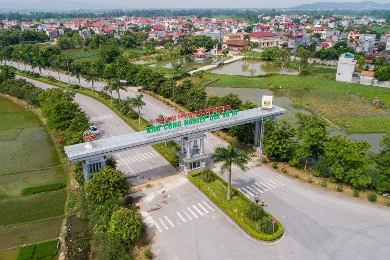 Một góc Khu công nghiệp Quế Võ 3. Ảnh: TNI Holdings